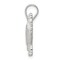 Sterling Silver Lion Charm Pendant Africa Animal Jewerly 18mm x 28mm